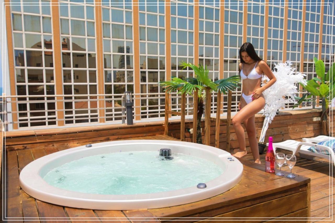 Beach Boutique Hotel And Spa By Tlv Hotels Tel Aviv Exteriör bild